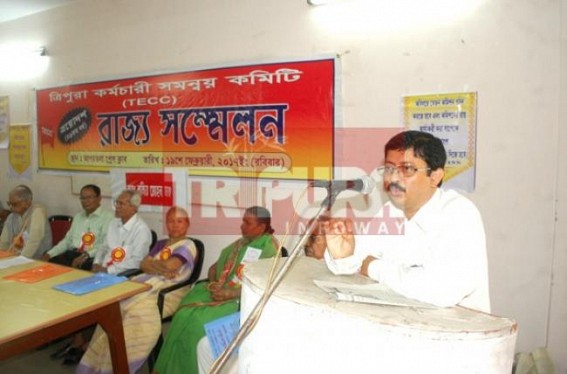 Tripura left front Employees Association held 49th annual meet 